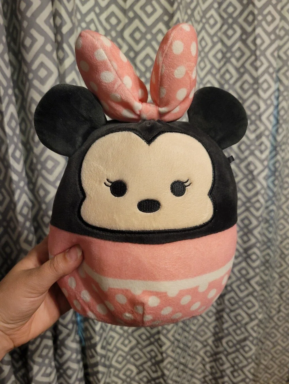 Disney Minnie Mouse - Pink Polka Dot Plushie- Squishmallow